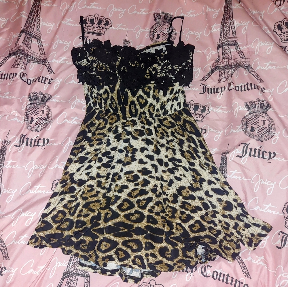 Leopard Dress Small NWT